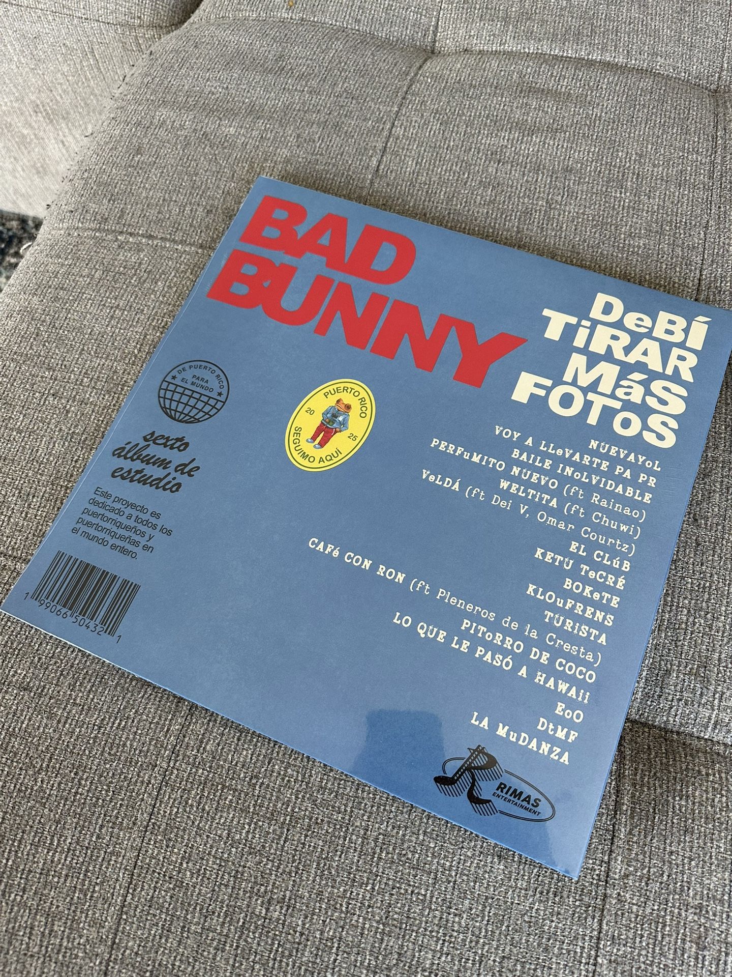 Bad Bunny DeBÍ TiRAR MáS FOToS Double Vinyl Gatefold