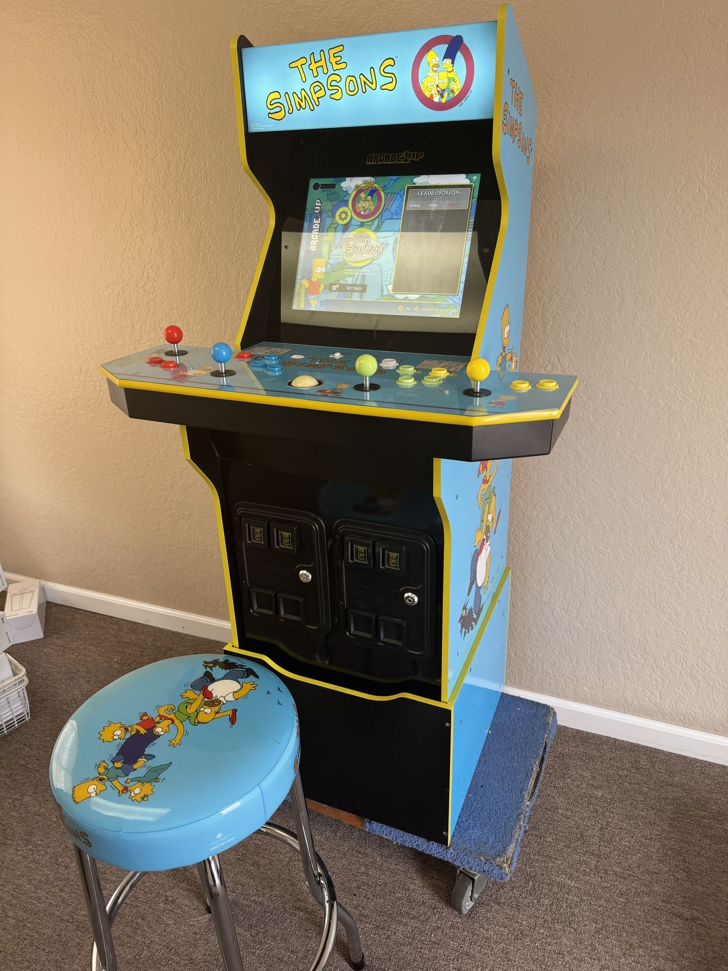 Simpsons Arcade OneUp Game