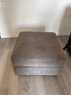 Small Ottoman With Storage
