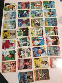 1980 topps baseball cards