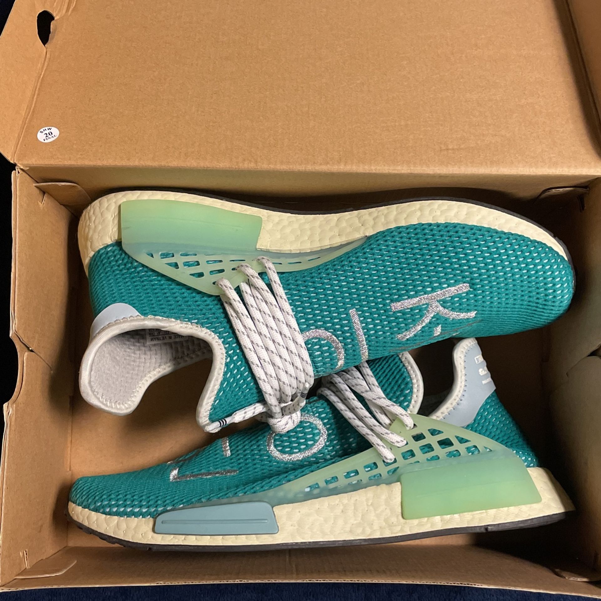 Adidas NMD Hu Pharrell Dash Green
