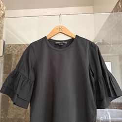 EUC Veronica Beard Dark Black Top