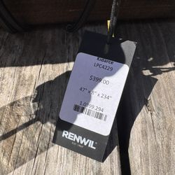 New With Tags Hanging Wood Beam Lights RENWIL