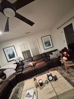 FREE 4-Piece Reclining Couch Set – Electric + Manual (MUST GO BEFORE WEDNESDAY AM)