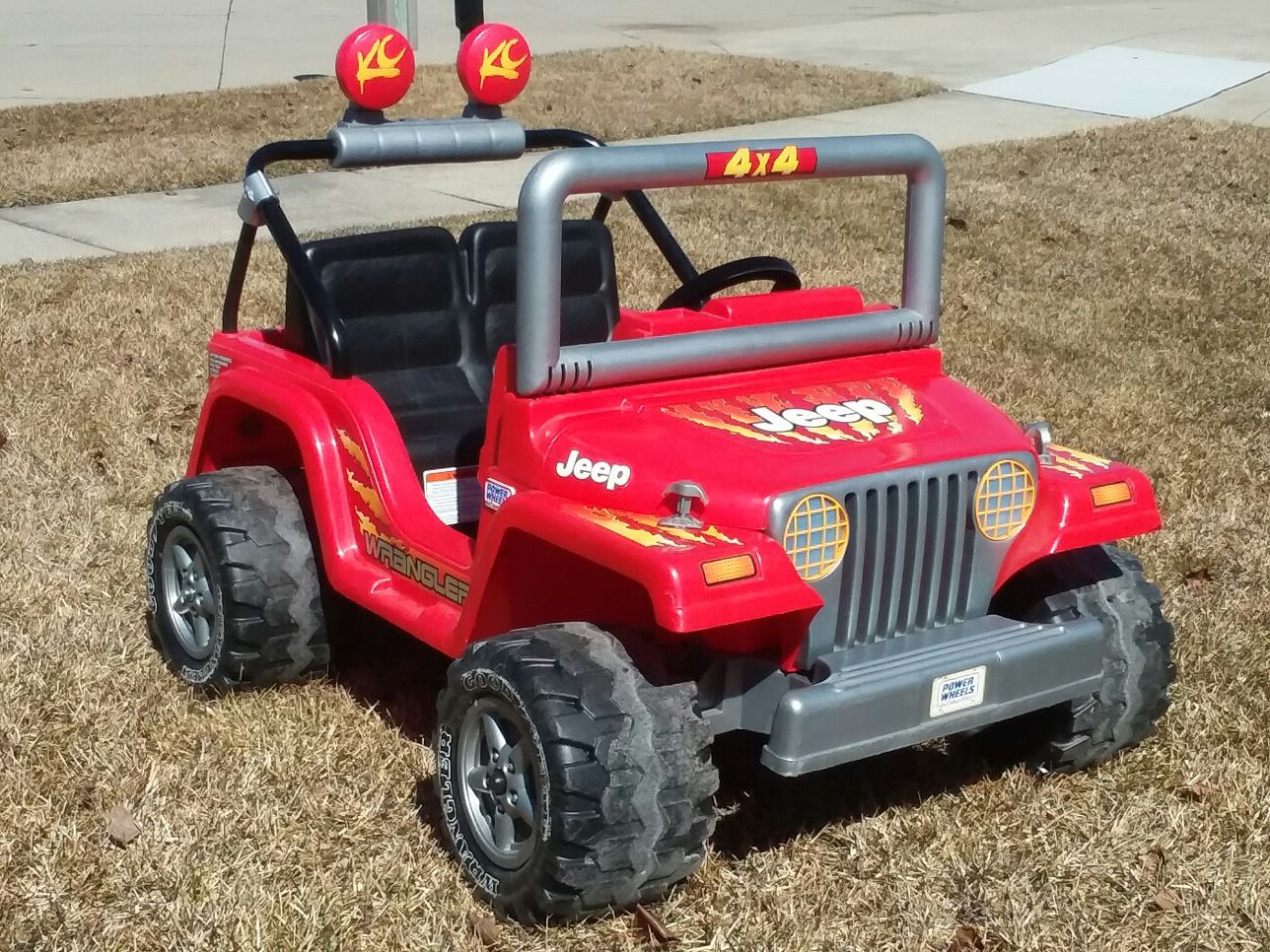 Power Wheels Power Wheels Jeep Wrangler Mattel 