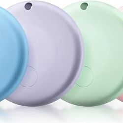 Air Tags-4 Pack Tracker Tag Work with Apple Find My (iOS 14.6 Above Only) Smart Tag Item Finders for Key, Luggage, Backpack，etc. (Color, 4 Pack)
