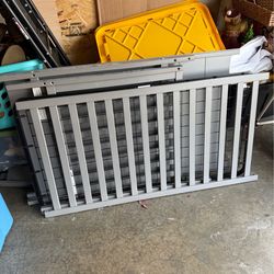 Gray Crib-Convertable