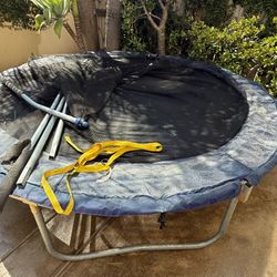 8ft Trampoline With Net FREE