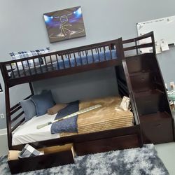 🙋‍♂️ Twin Full Bunk Bed Mattresses 👉Furniture Sectional Queen Bed Dining Table Sets Avail 