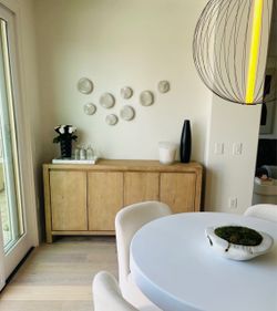 White oak Sideboard-buffet server