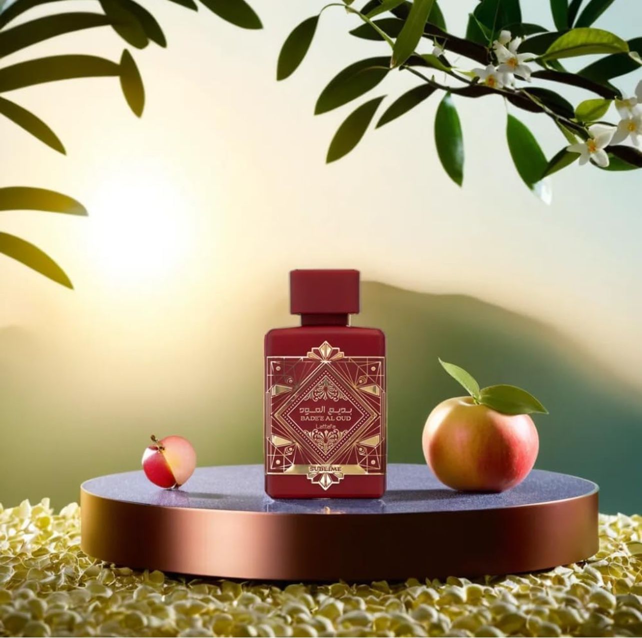 Lattafa Badee Al Oud Sublime Eau de Parfum Spray for Unisex, 3.4 Ounce