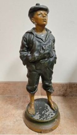 Vlaclav Szczeblews "The Whistler Bronze" 17" Tall