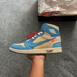 Jordan 1 Off White Unc