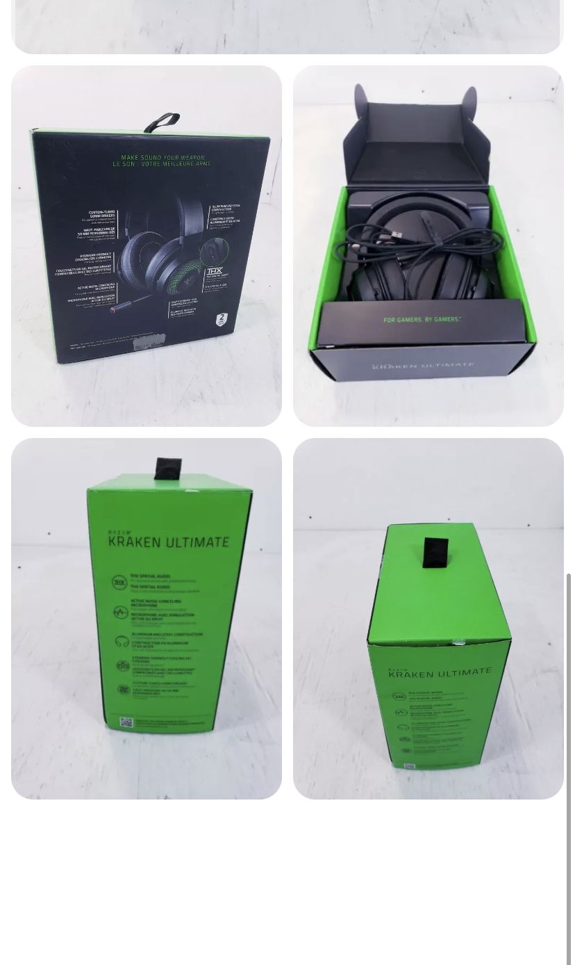 Razer Kraken Ultimate Gaming Headset THX□□BARELY USED□□
