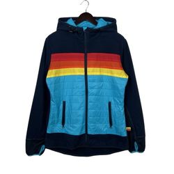 Women's Momentum Fader Fleece Jacket LARGE 