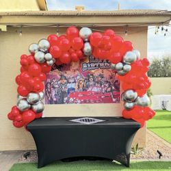 Balloon Table Arch 