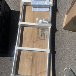 Garelick Gunwale Boat EEz-In Hook 11" 4-Step Ladder 05041 05047