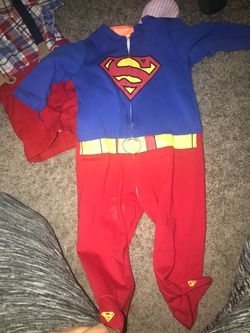 Superman onesie costume