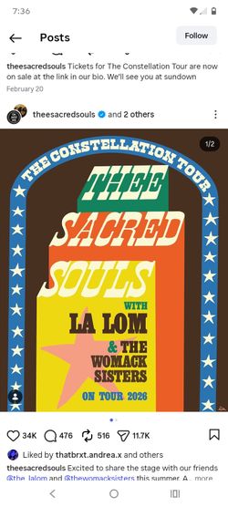 Thee Sacred Souls Tickets