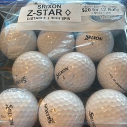 5 Dozen Srixon Z-Star Diamond Golf Balls