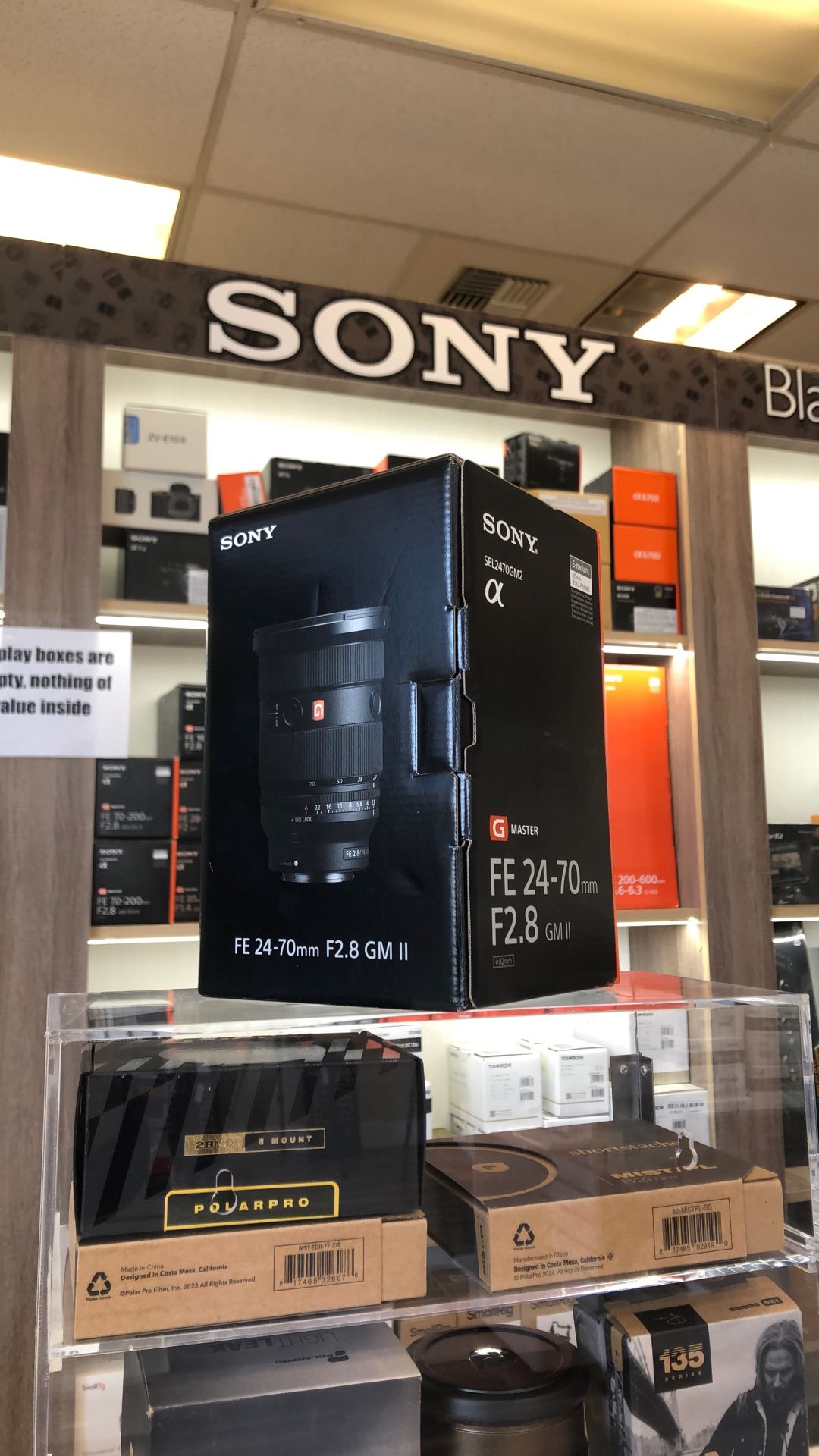 Sony 24-70mm F2.8 GM II E MOUNT LENS