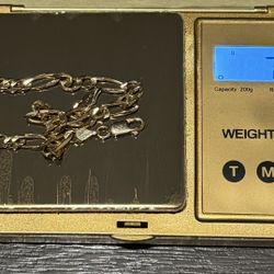 Gold Figaro Anklet 14k