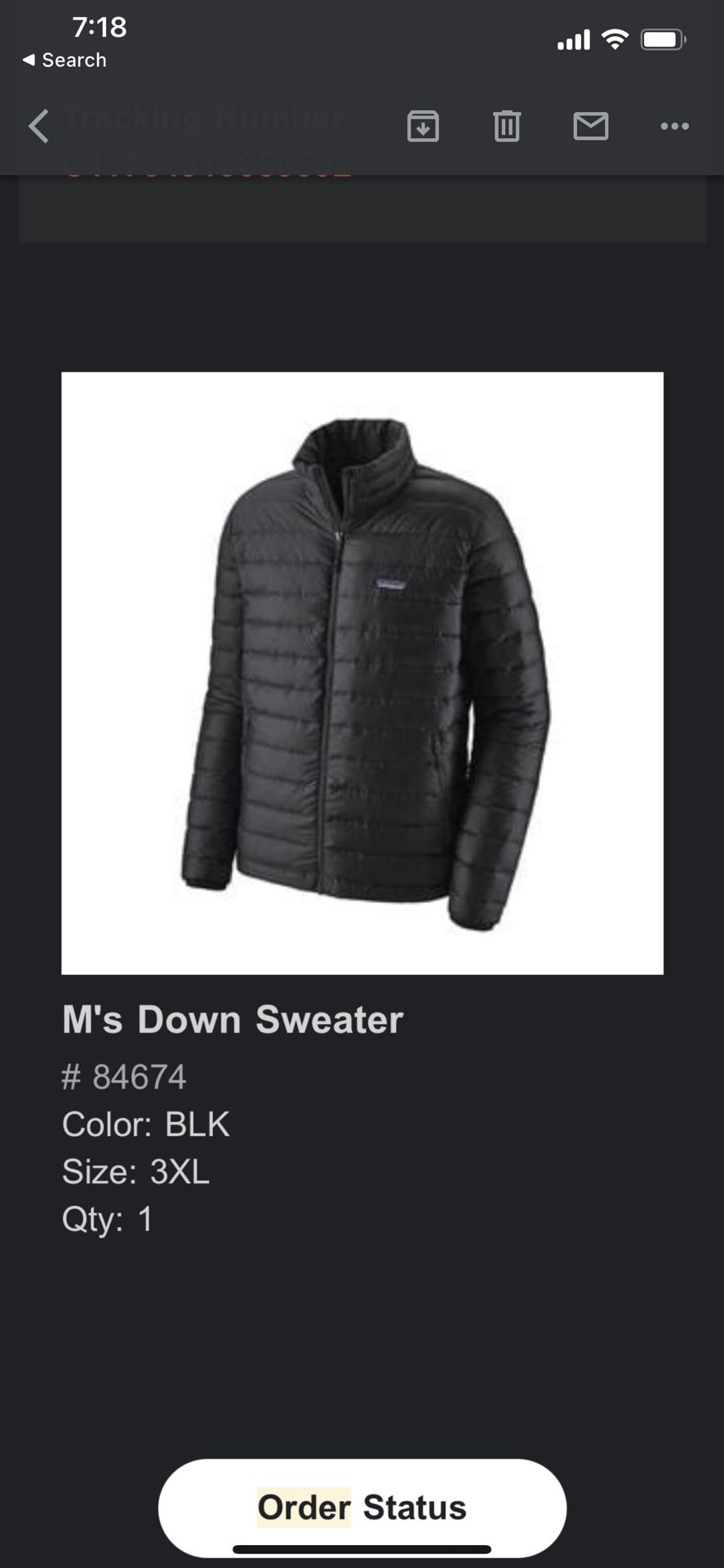 Patagonia Down Sweater 