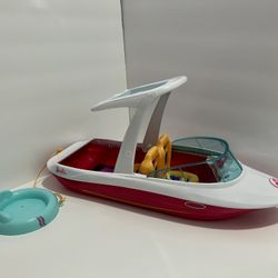 Barbie Dolphin Magic Ocean View Boat 2016 Speed Boat Doll