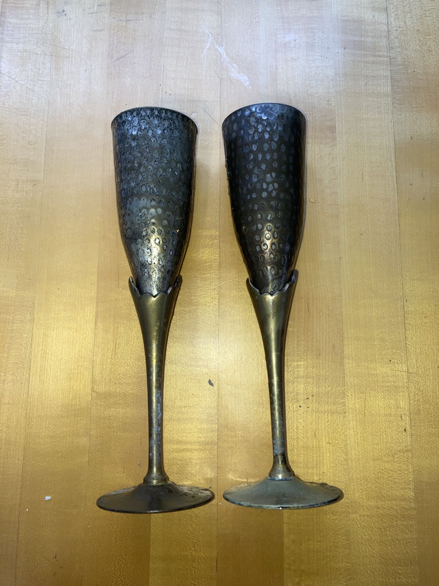 Vintage brass/copper Cups