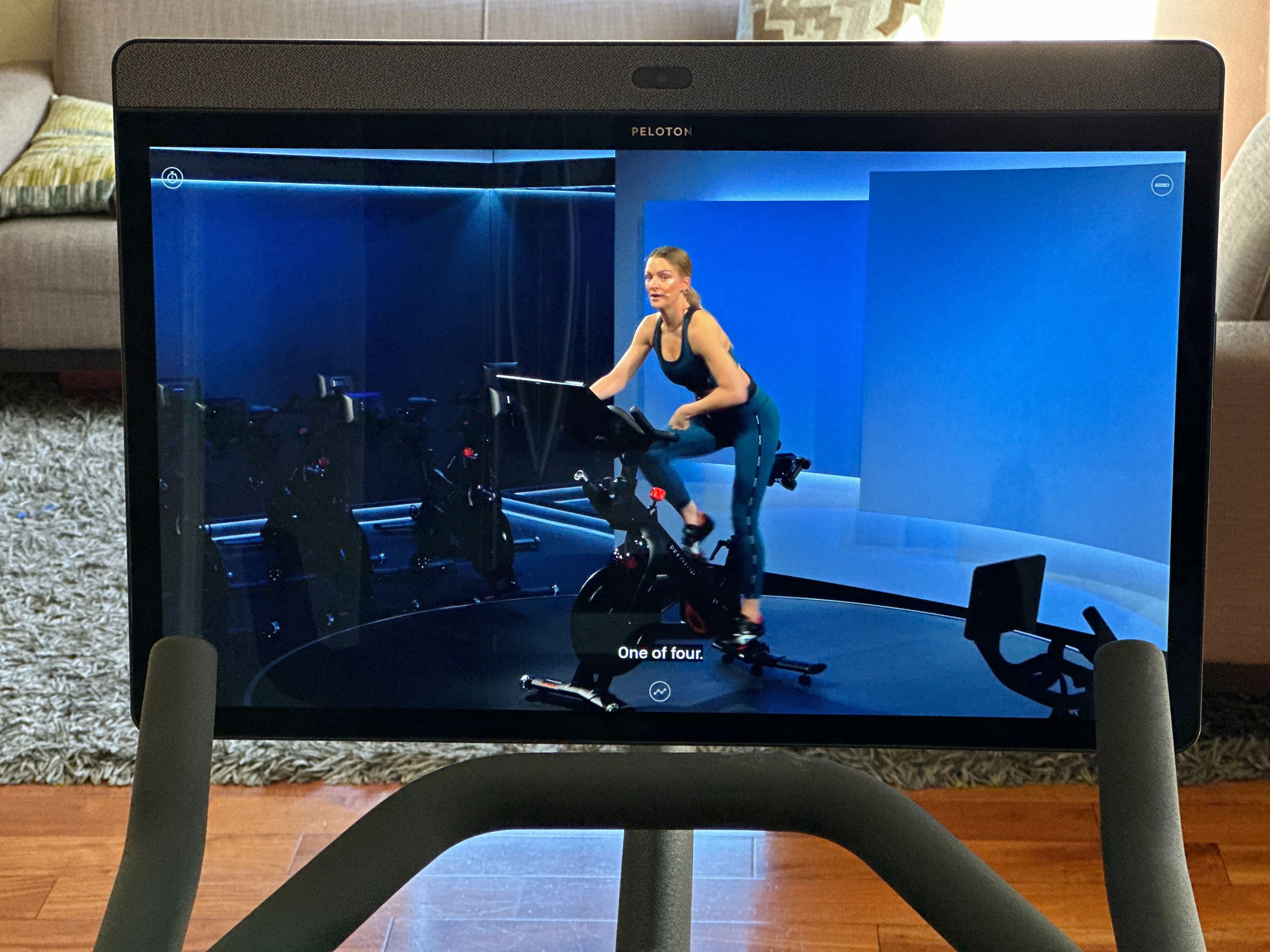 Peloton Bike Plus – Smart Spin Bike with Live Classes, HD Screen & Home Cardio Power