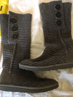 UGG Boots Woman’s Grey / Excellent - Size 8 / Australia