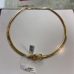 Omega Chain  With Pendant 