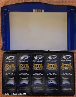 TOP FLIGHT XL 5000 GOLF BALLS