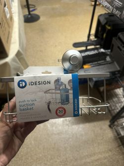 iDesign Push-Lock Suction Basket