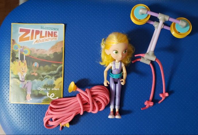 Bloxtown GoldieBlox Zipline Adventure Doll