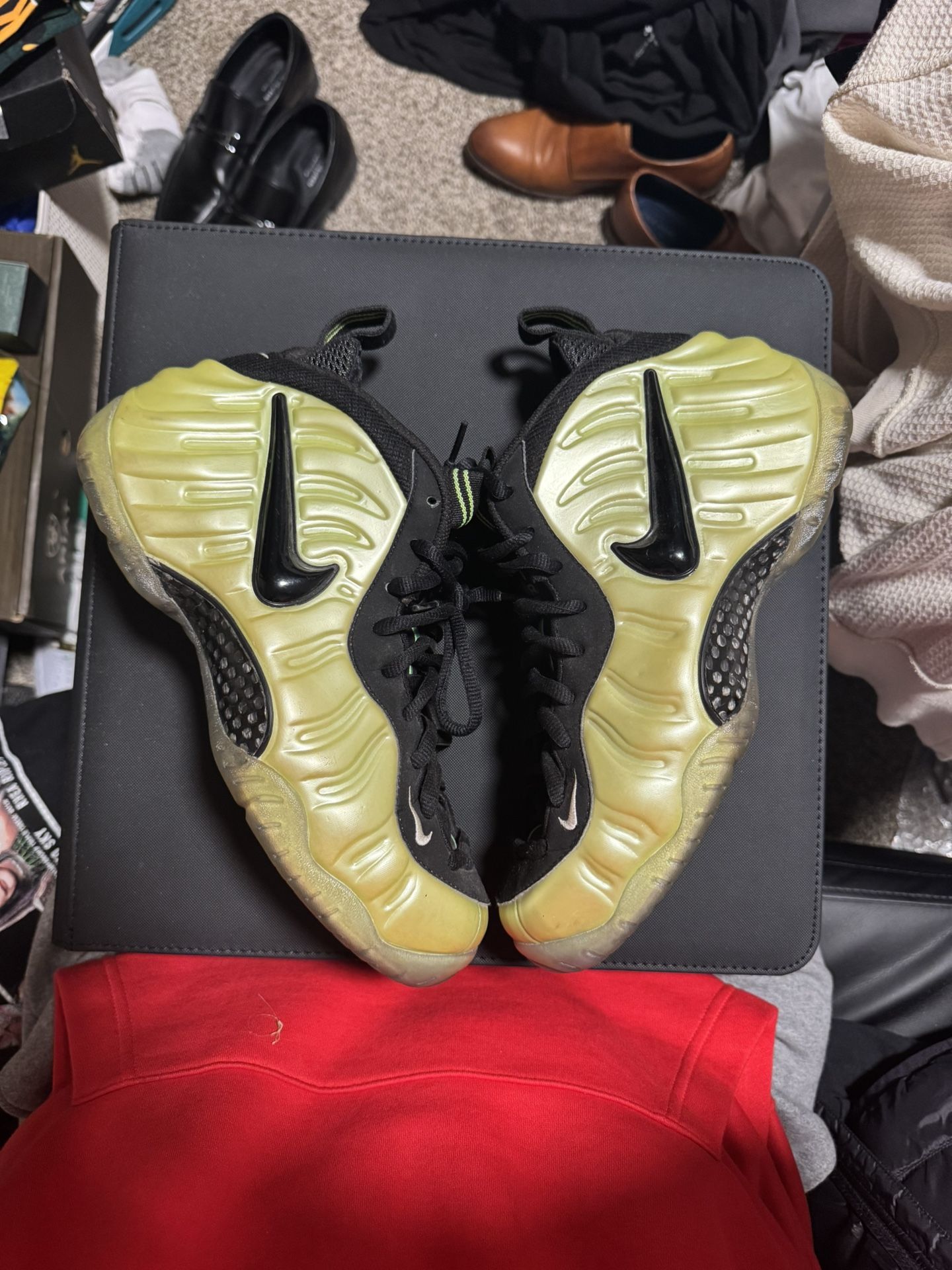 Nike Foamposite Electric Green