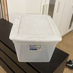 Storage Tubs 58 And 50 QL $5 Each