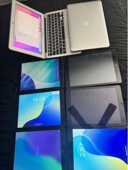 iPads and MacBook