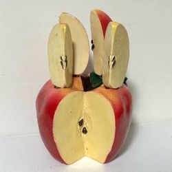 Vintage Apple Butter Spreader Knife Holder Kitchen Decor