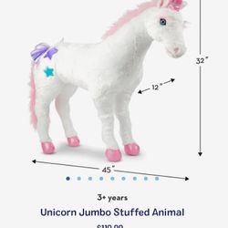 2+ft Tall Unicorn 🦄