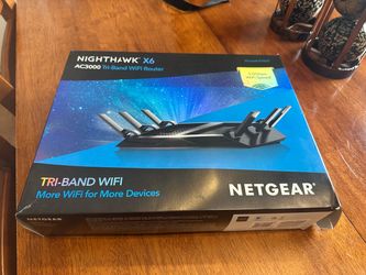 NETGEAR Nighthawk X6 R7850 AC3000 Tri-Band router Brand New