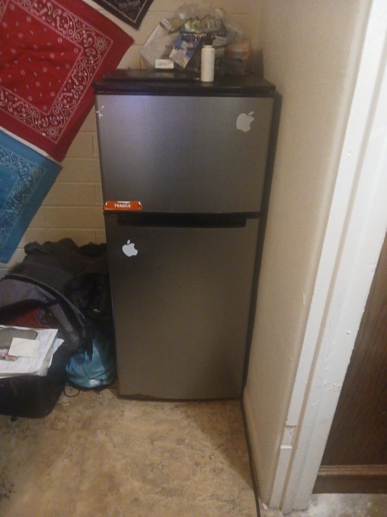 I Have A Mini Fridge Silver Magic Chef Works Great