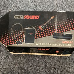 Wireless microphone