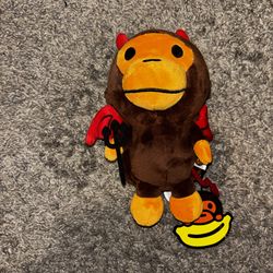 Plush Ape Shoulder Cellphone Pouch