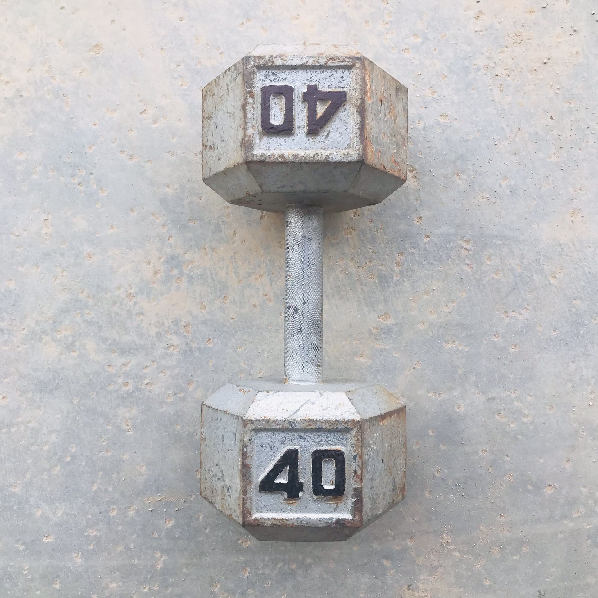 40 Lb Dumbbell Weight