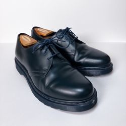 Men’s Dr. Martens Rare Navy Oxford Smooth Leather Shoes, Size 10M 