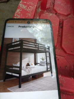 Bunk beds with two mattress