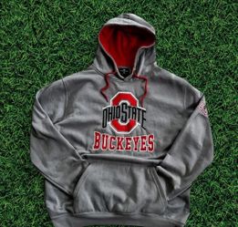 Ohio State Buckeyes Embroidered Hoodie