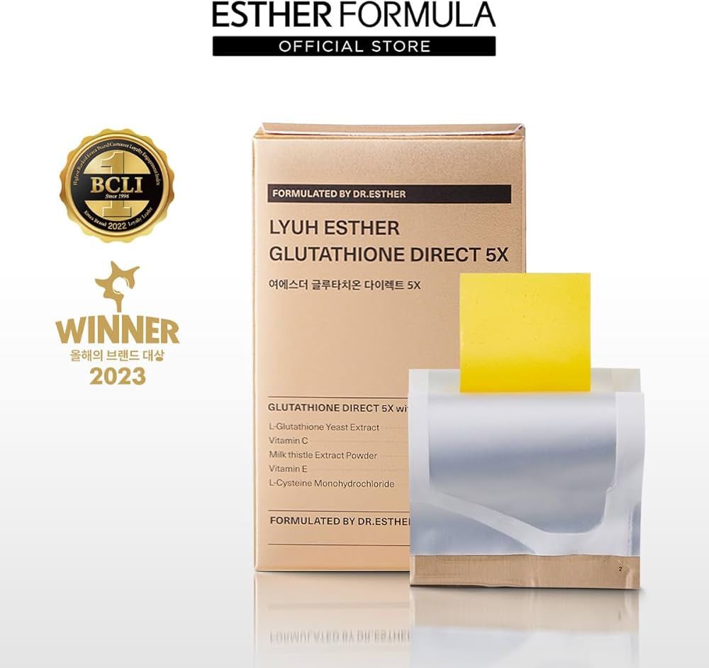 Esther Formula Glutathione Direct 5X Strips Film 4 Boxes