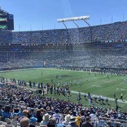 Carolina Panthers Silver Club Level NFL Seats Tickets 2023-24!!!